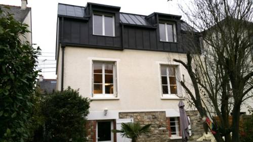 Création d'une surélévation de maison à Vichy