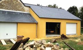 Construction de garage en maçonnerie - Pornic 44210