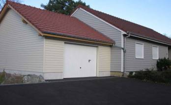 Pose d'un enrobé et création d'un garage à Altkirch