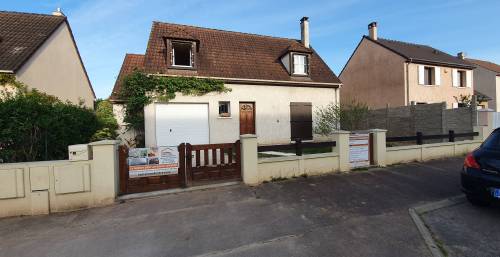 Anciens portail, portillon et clôture avant travaux de rénovation - Brie-Comte-Robert 77170