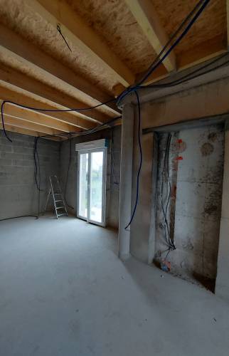 Charpente pour toit plat membrane EPDM