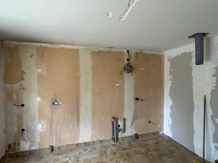 Travaux de préparation à l'aménagement d'une cuisine - Nantes 44
