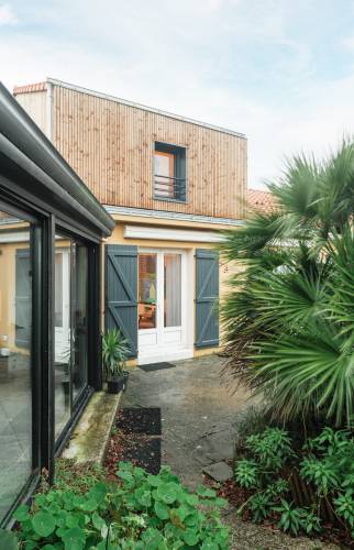 Surélévation de 20m² d'une maison à Bouguenais