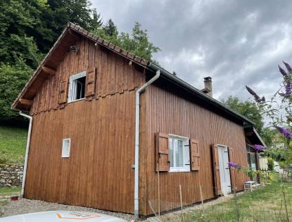 vue d'ensemble de la maison après travaux