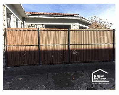 Pose de panneaux occultants