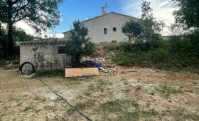 Terrain avant le début des travaux