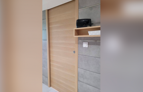 Salle de bain - porte