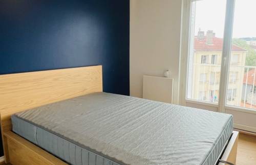 chambre bleu vichy