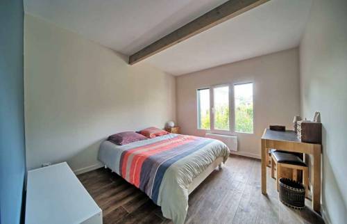 Grandes fenêtres et radiateur faible hauteur