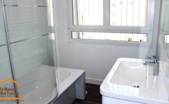 Salle de bain après rénovation 