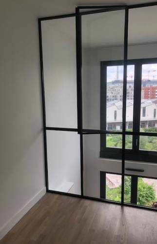 Création d'une mezzanine avec verrière atelier à Asnières