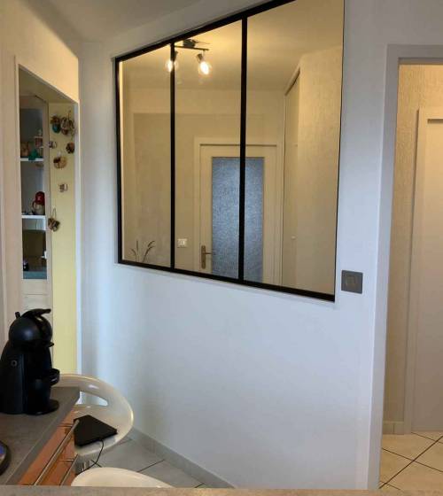 installation d'une verrière d'atelier Annecy (74) 