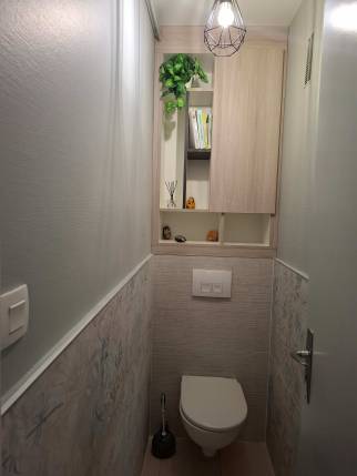 Création de placard sur mesure dans les WC - Bourg-en-Bresse 01