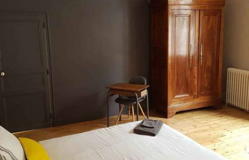 Chambre gris anthracite