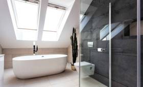 salle de bains après travaux 