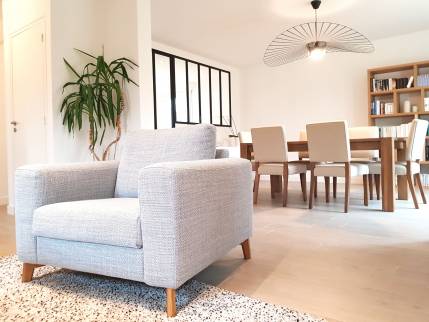 Rénovation de maison avec pose carrelage - Saint-Etienne-de-Tulmont 82