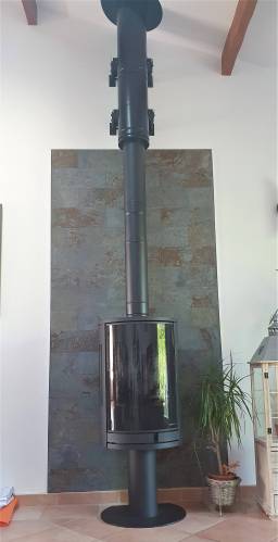 Pose d'un poêle à bois - Moissy-Cramayel 77550