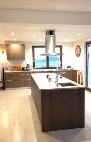 Cuisine à îlot central à Sierentz