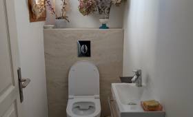 Toilette rénovée à Saint-Jacques-de-la-Lande