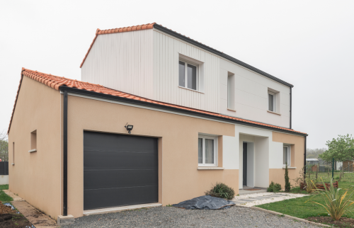 Surélévation en ossature bois de 18 m² à Vertou