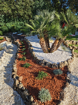 Aménagement de jardin sec