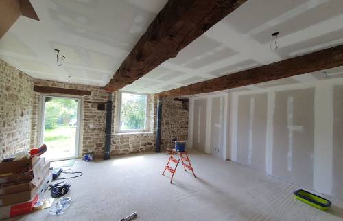 Isolation phonique et thermique terminée