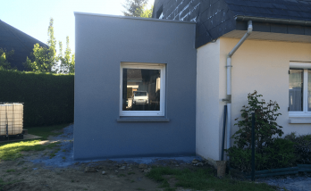 Construction d’une extension de maison