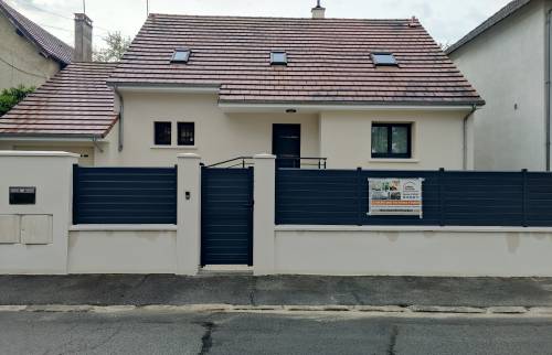 Ravalement de façade de cette jolie maison