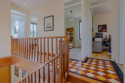 Rénovation d'un escalier bois, Maison située à Limonest (69760)