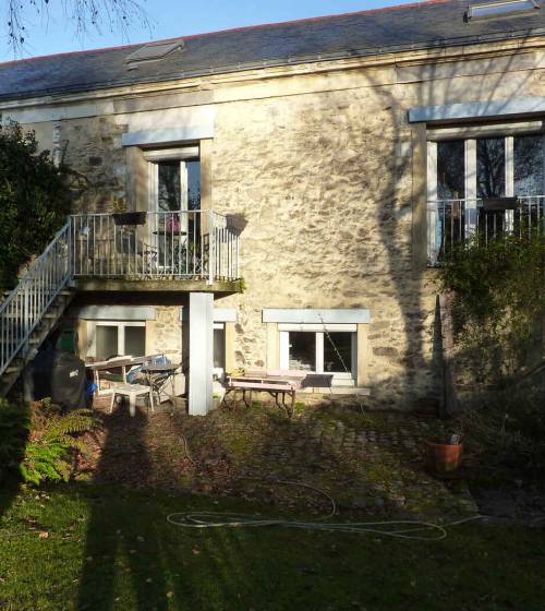 Rénovation de la façade d'une maison à Vannes