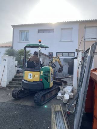 travaux de démolition