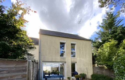 Avant travaux d'extension de maison 