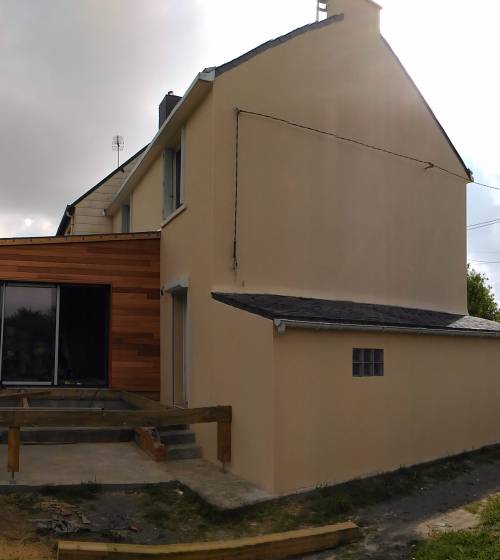 Ravalement de façade complet à Ploufragan