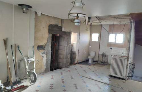 Début d’une rénovation complète d’une maison de maître sur Ruy Montceau