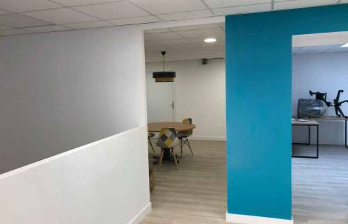 Pose d'un faux plafond autoportant - Quéven (56530)