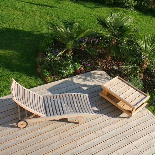 Création d’une terrasse en bois à Olivet