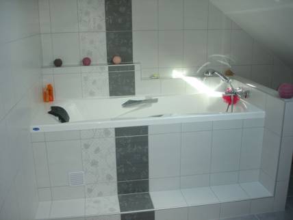 Aménagement d'une salle de bain dans les combles