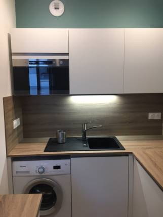 Installation d'une VMC dans la cuisine en rénovation énergétique d'appartement - Nantes 44