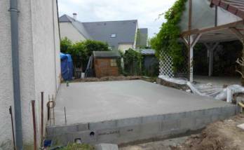 Dalle béton