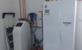PAC air/eau et adoucisseur d'eau