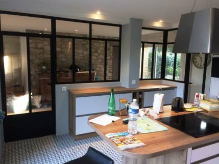 Création d'une verrière d'atelier près de Morlaix (29)