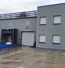 Façade de locaux professionnels après travaux de rénovation extérieure - Brie-Comte-Robert 77170