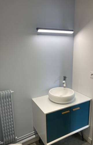 Salle de bain contemporaine La Maison des Travaux Rouen 5