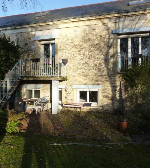 Rénovation de la façade d'une maison à Vannes
