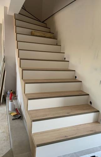 Habillage du limon en médium à peindre