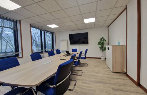 Salle de réunion après travaux