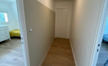 Peinture dans un couloir 