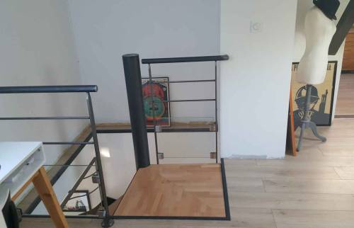 Réalisation d'un Escalier double - Lyon / Villeurbanne