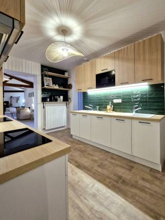 Décoration de cuisine de l'espace coliving - Montauban 82000