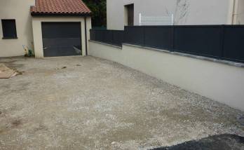 Clôture maison aluminium